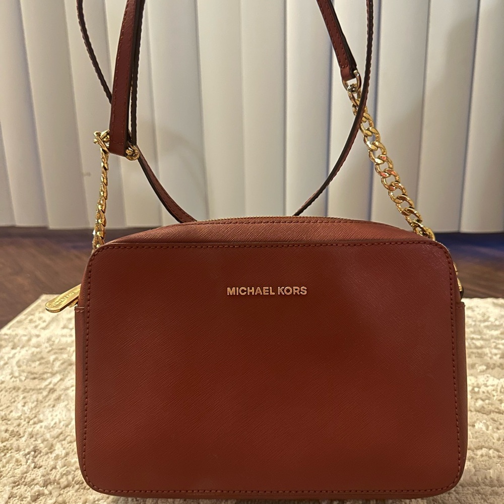 Michael Kors Brown Crossbody Bag